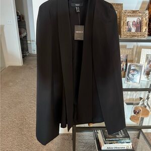 Black Cape Blazer